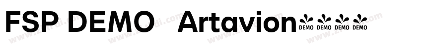 FSP DEMO   Artavion字体转换